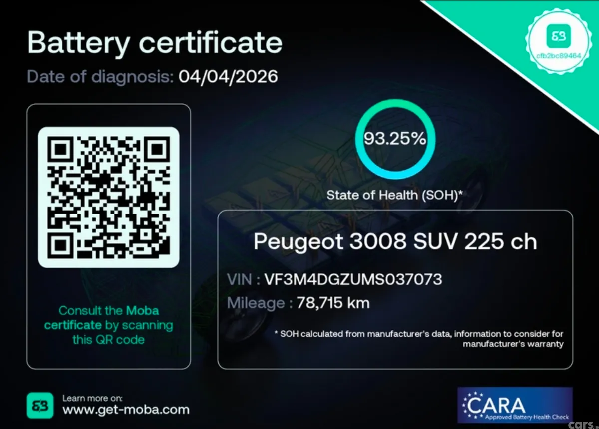 Peugeot 3008 MPV, Petrol Plug-in Hybrid, 2021, Grey