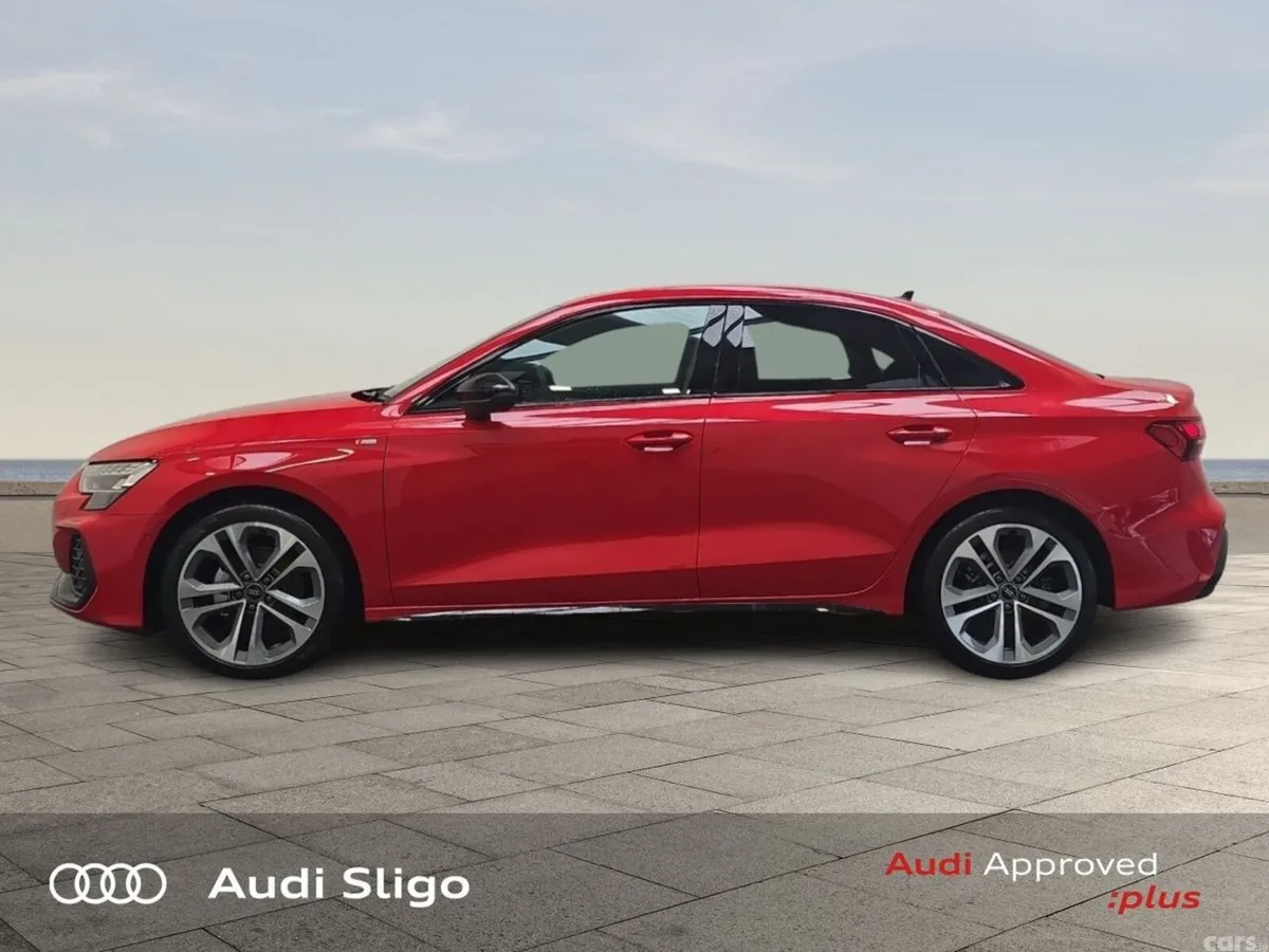 Audi A3 Saloon, Petrol, 2026, Red