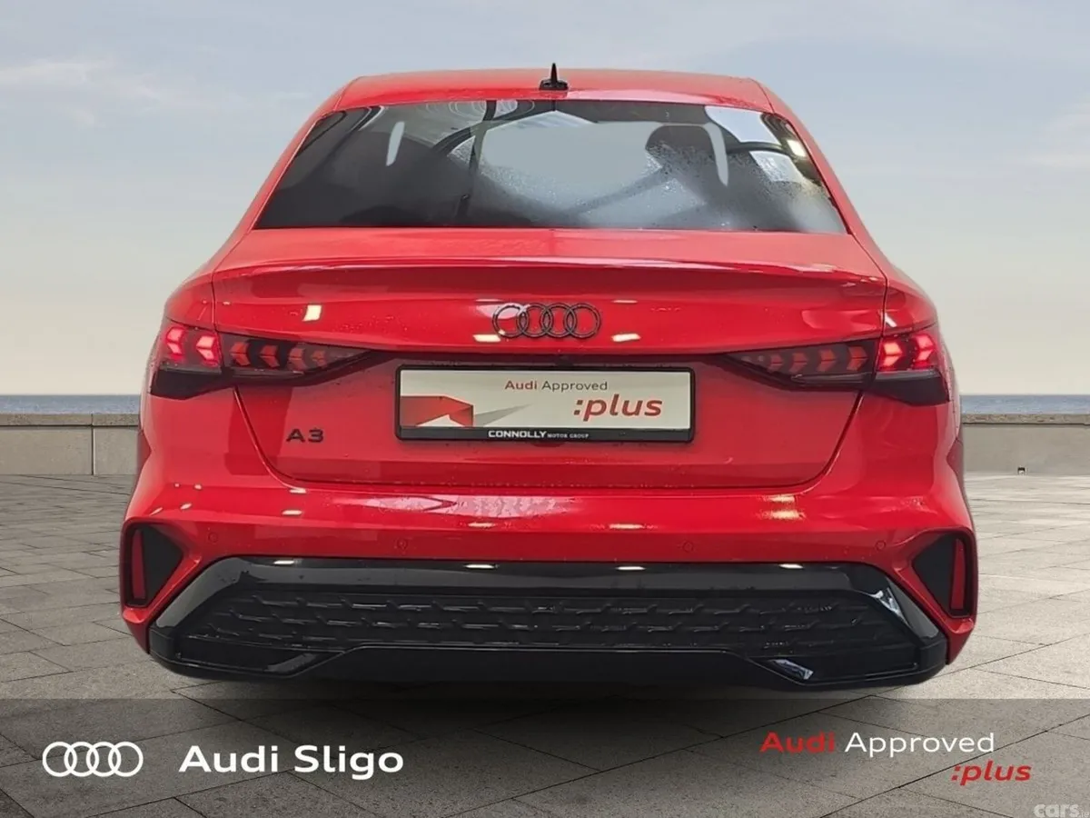 Audi A3 Saloon, Petrol, 2026, Red