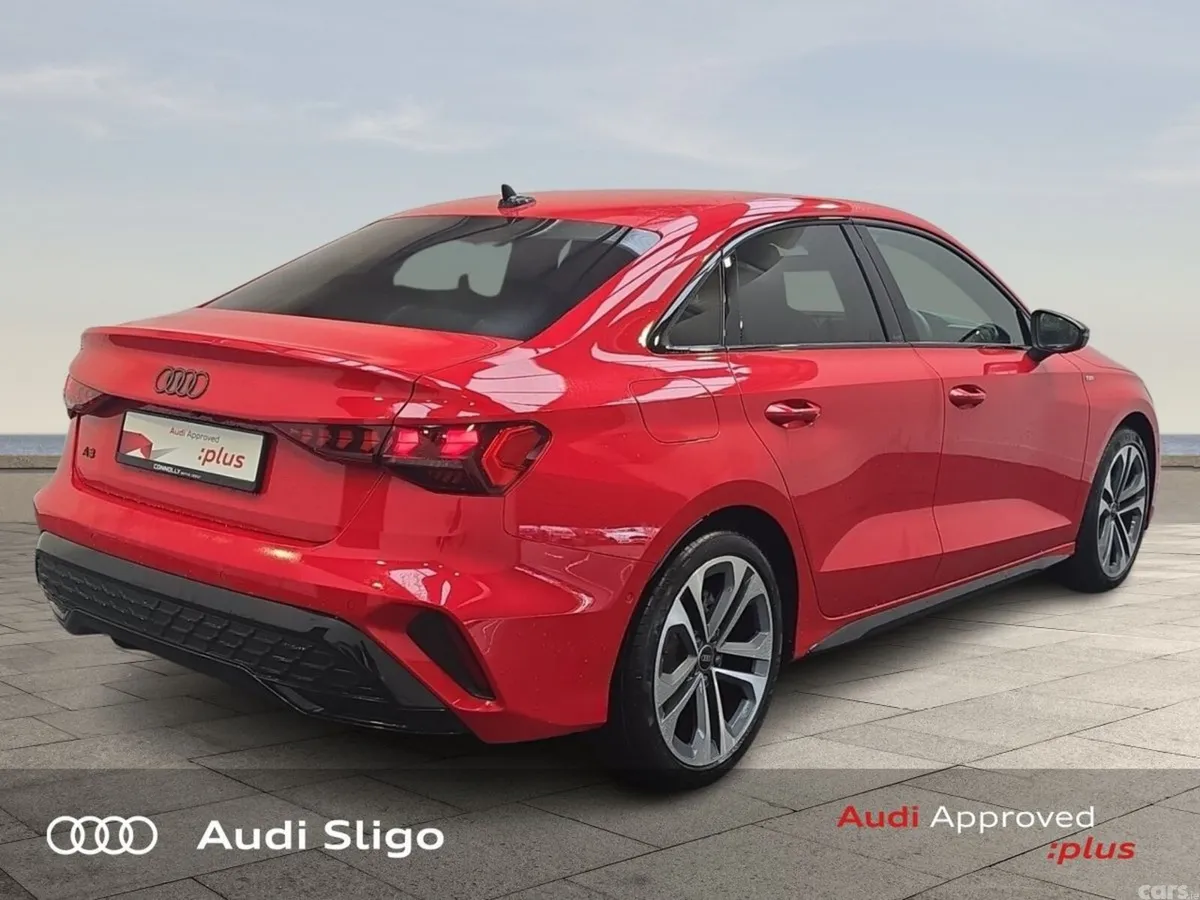 Audi A3 Saloon, Petrol, 2026, Red