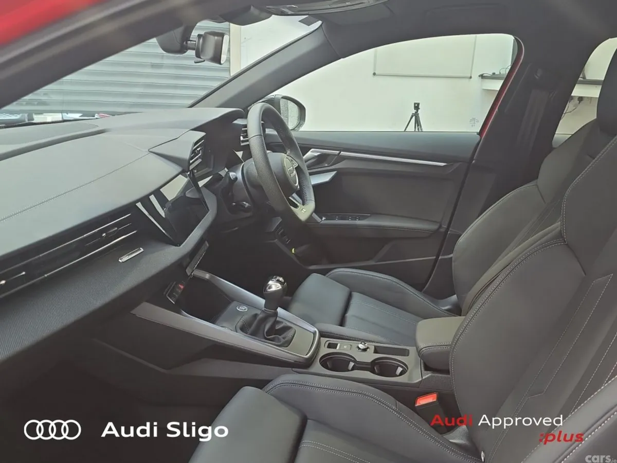 Audi A3 Saloon, Petrol, 2026, Red