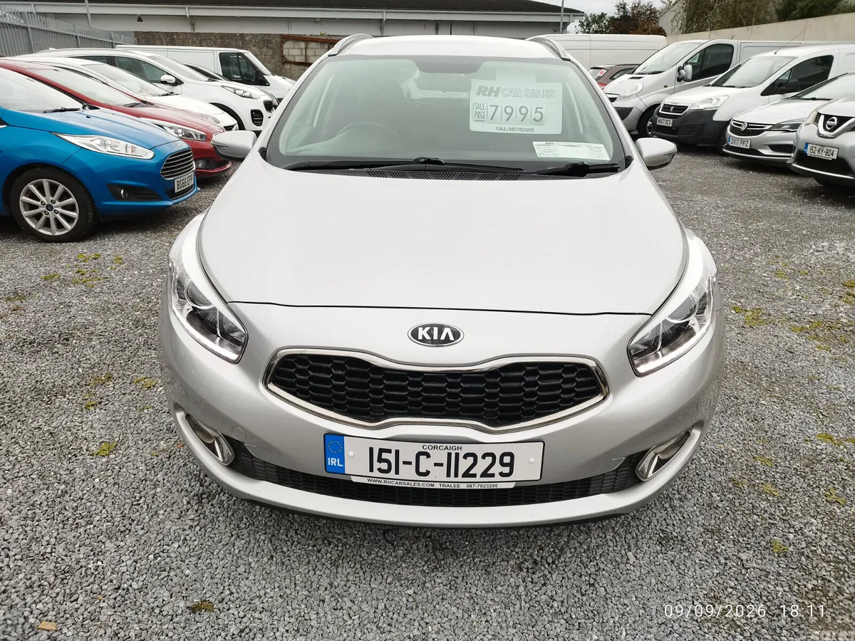 Kia Ceed Estate, Diesel, 2015, Silver