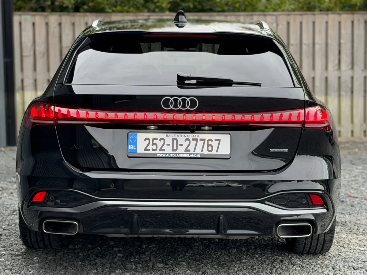 Audi A5 Estate, Petrol Hybrid, 2025, Black