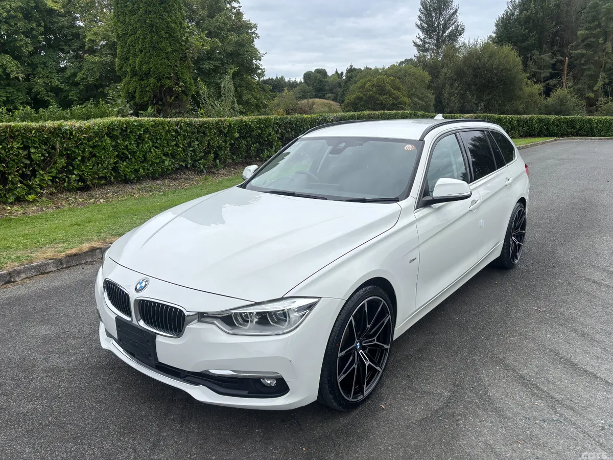 BMW 3-Series Estate, Petrol, 2017, White