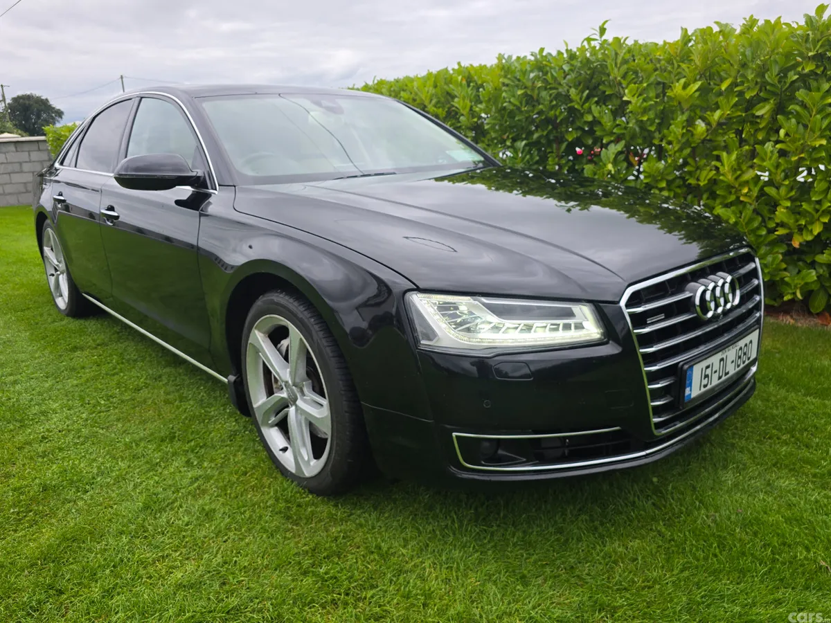 Audi A8 Saloon, Diesel, 2015, Black