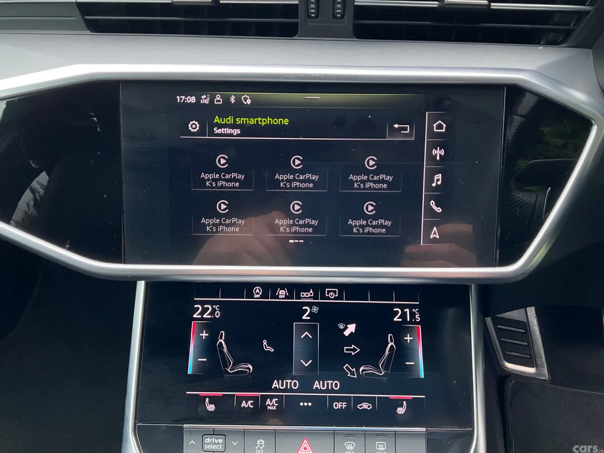 Audi A6 Saloon, Diesel Hybrid, 2019, Silver
