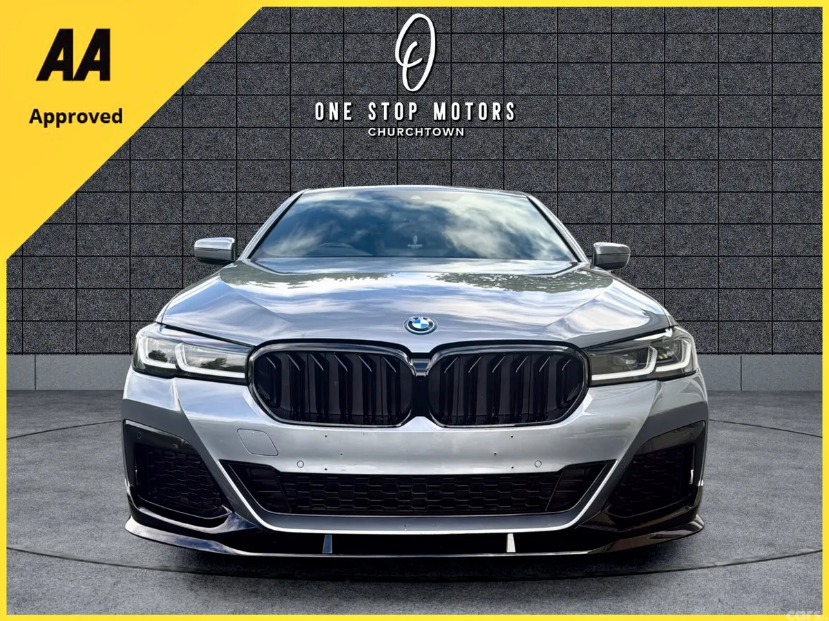 BMW 5-Series Saloon, Petrol Plug-in Hybrid, 2022, Grey