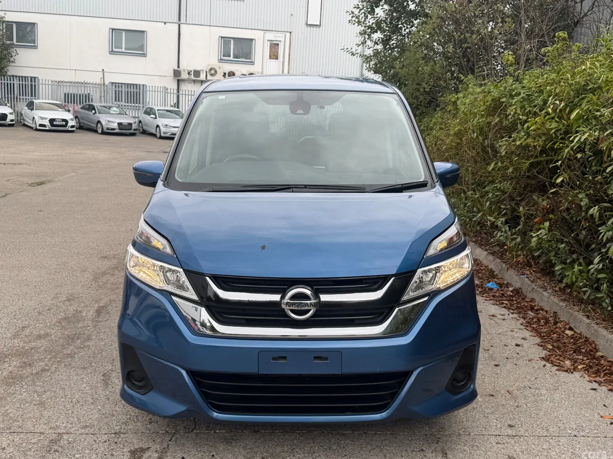 Nissan Serena MPV, Petrol Hybrid, 2019, Blue