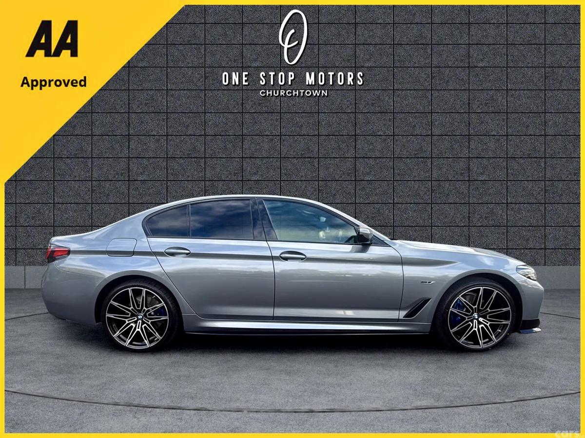 BMW 5-Series Saloon, Petrol Plug-in Hybrid, 2022, Grey