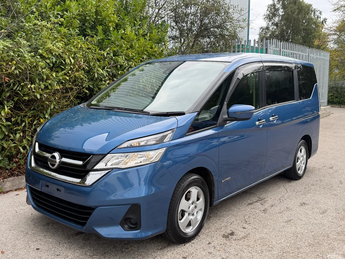 Nissan Serena MPV, Petrol Hybrid, 2019, Blue
