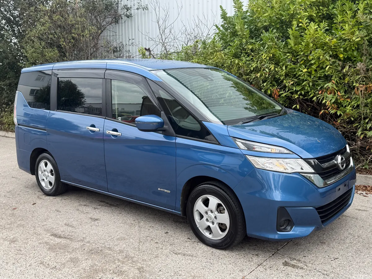 Nissan Serena MPV, Petrol Hybrid, 2019, Blue