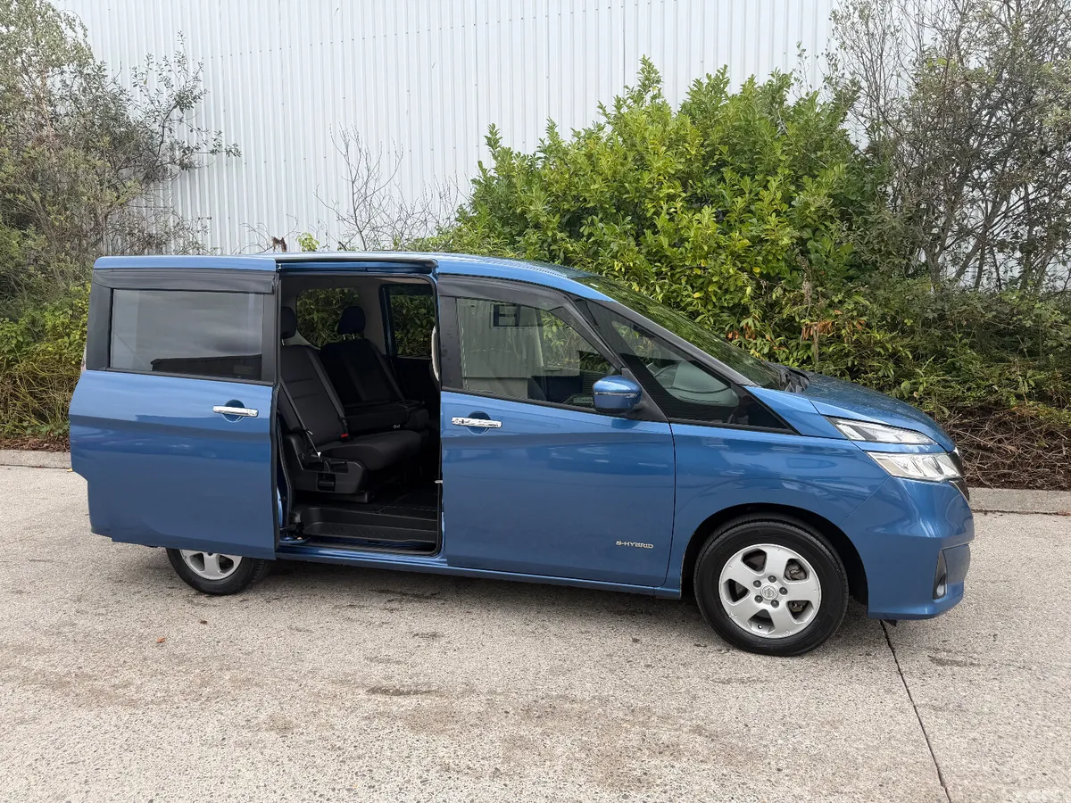 Nissan Serena MPV, Petrol Hybrid, 2019, Blue