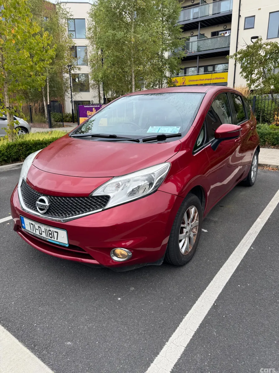 Nissan Note MPV, Diesel, 2017, Red