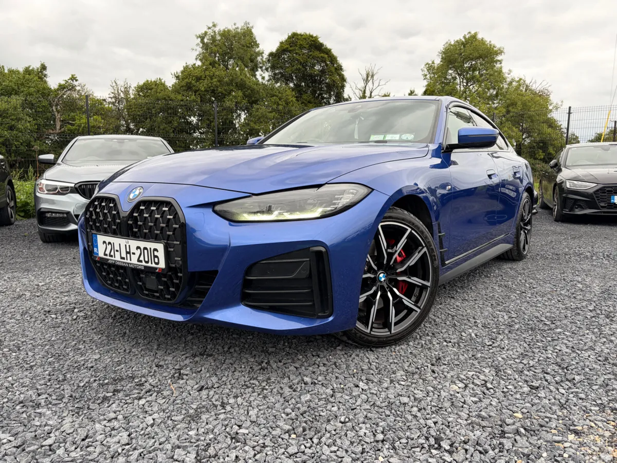 BMW 4-Series Coupe, Diesel, 2022, Blue