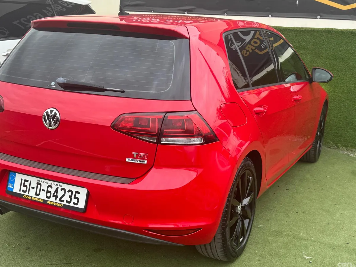 Volkswagen Golf Hatchback, Petrol, 2015, Red