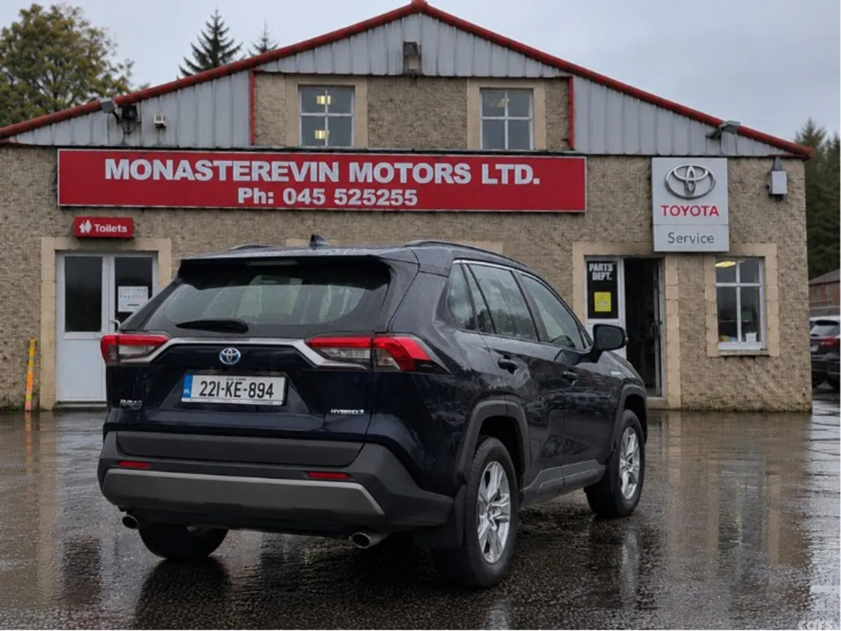Toyota RAV4 SUV, Petrol Hybrid, 2022, Blue