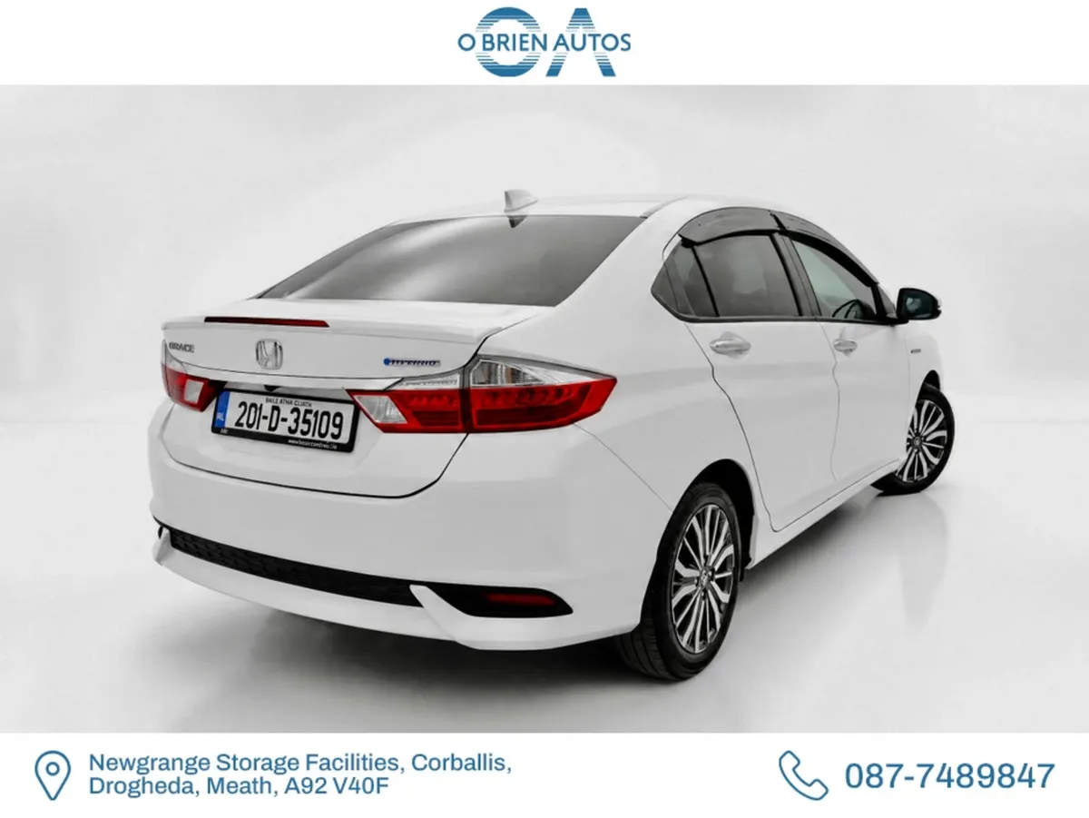 Honda Grace Saloon, Petrol Hybrid, 2020, White