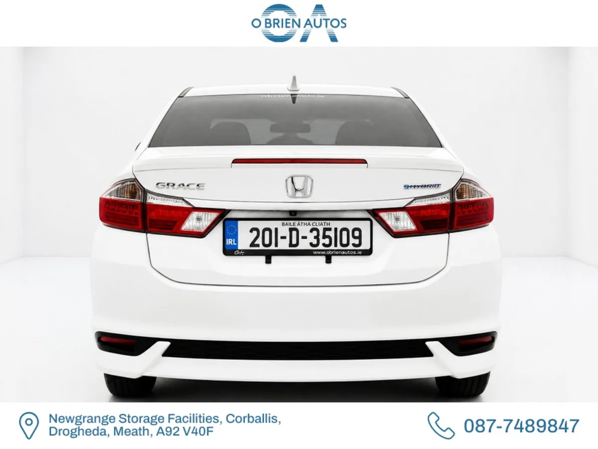 Honda Grace Saloon, Petrol Hybrid, 2020, White