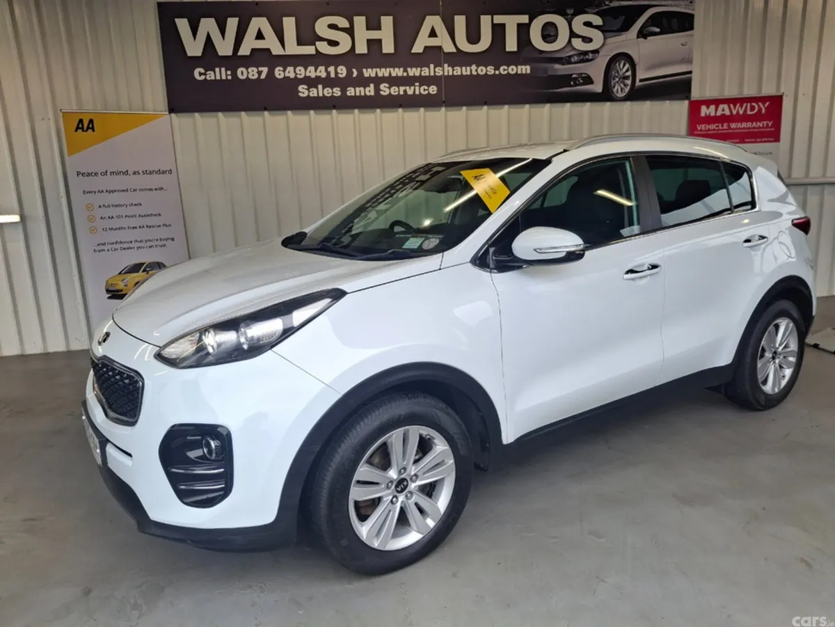 Kia Sportage MPV, Diesel, 2017, White