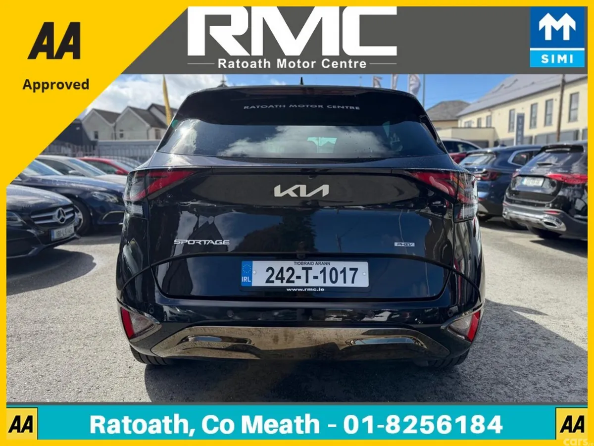Kia Sportage SUV, Petrol Plug-in Hybrid, 2024, Black