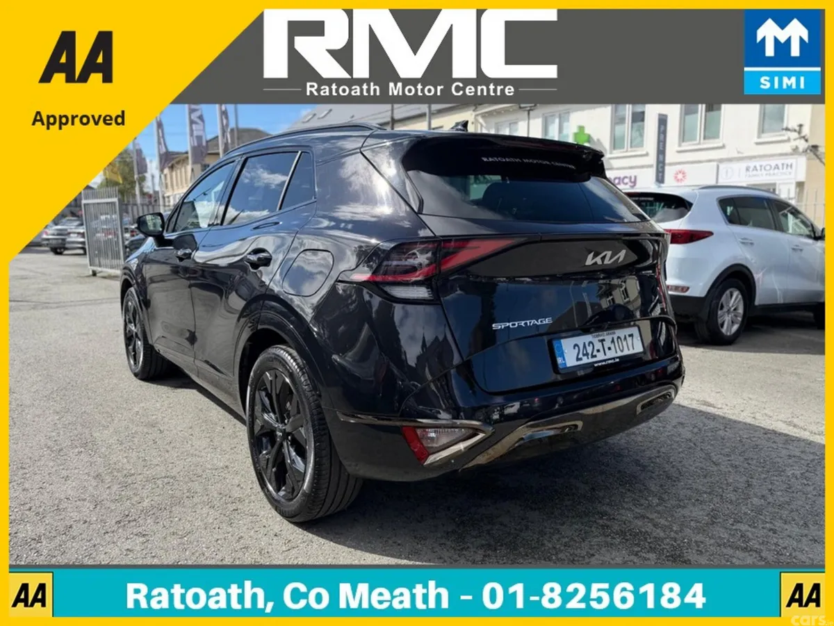 Kia Sportage SUV, Petrol Plug-in Hybrid, 2024, Black