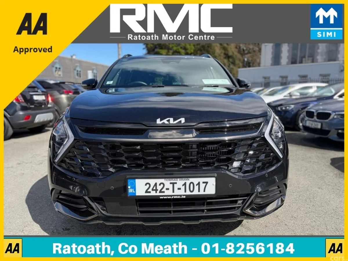 Kia Sportage SUV, Petrol Plug-in Hybrid, 2024, Black