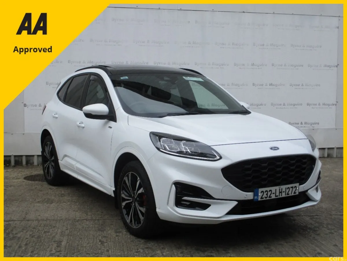 Ford Kuga Hatchback, Petrol Plug-in Hybrid, 2023, White