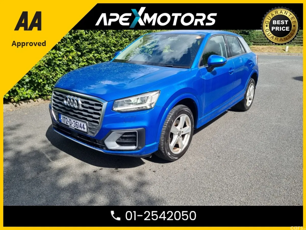 Audi Q2 SUV, Petrol, 2017, Blue