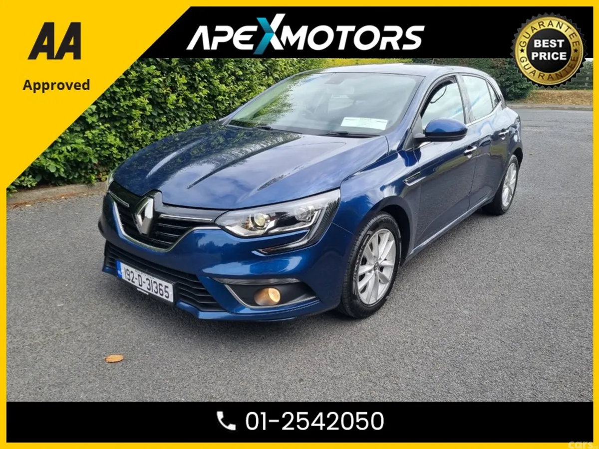 Renault Megane Hatchback, Diesel, 2019, Blue