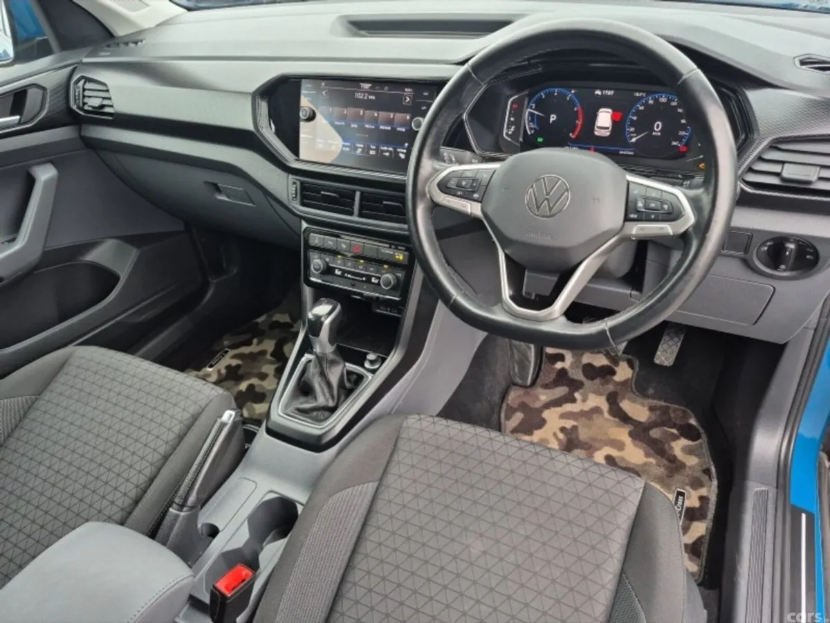 Volkswagen T-Cross SUV, Petrol, 2021, Blue