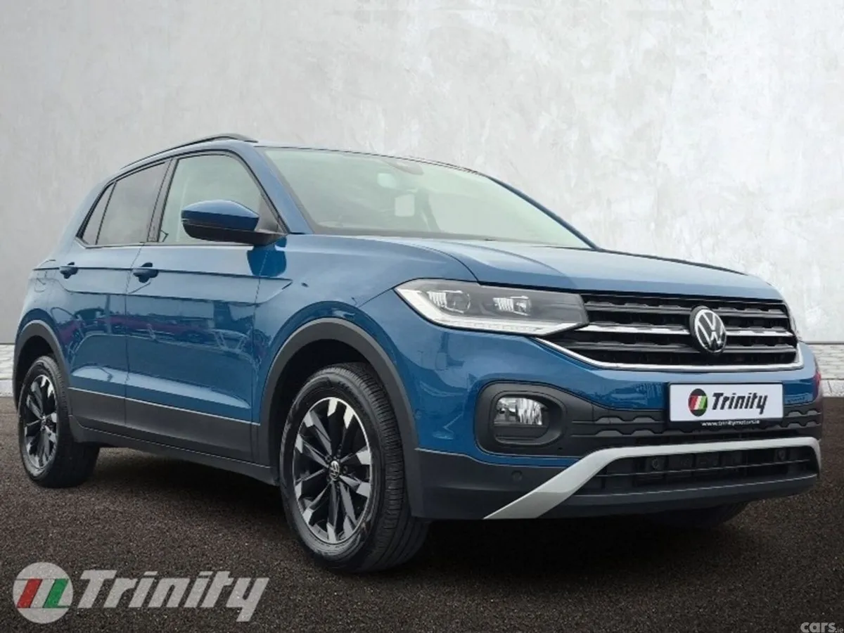 Volkswagen T-Cross SUV, Petrol, 2021, Blue