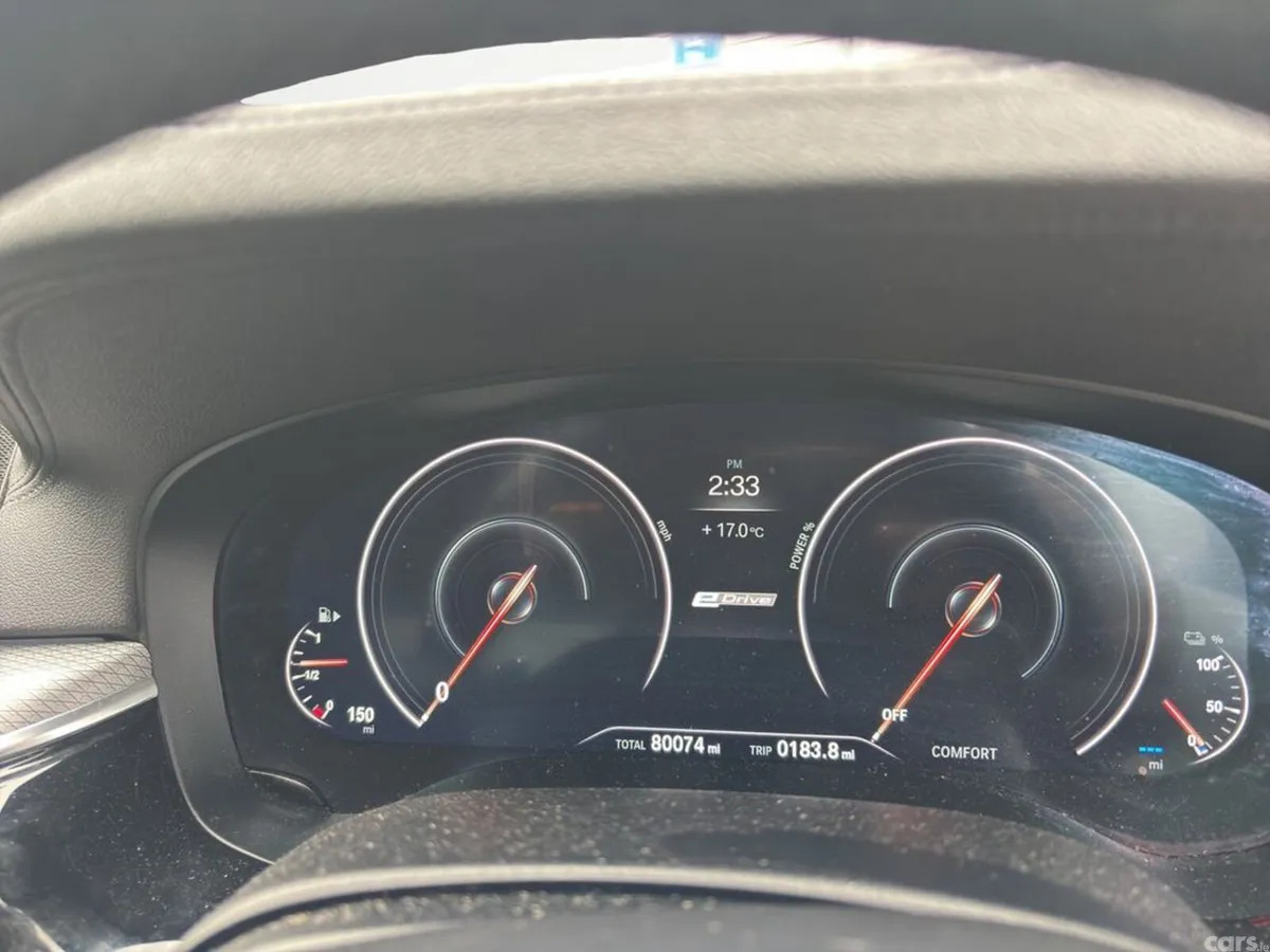BMW 5-Series Saloon, Petrol Plug-in Hybrid, 2018, White