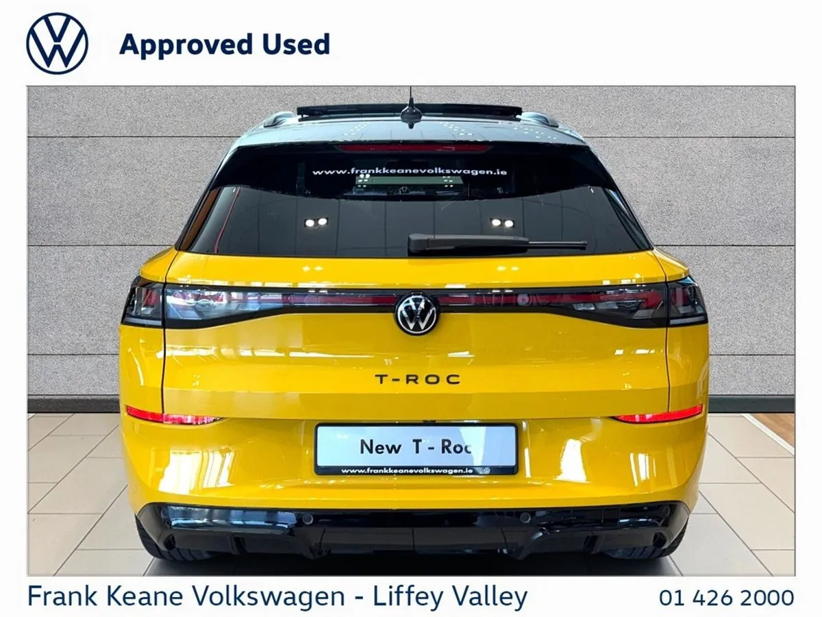 Volkswagen T-Roc SUV, Petrol Hybrid, 2027, Yellow