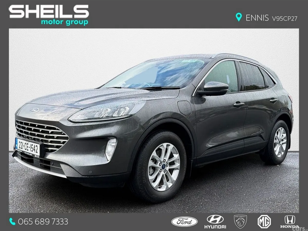 Ford Kuga SUV, Petrol Hybrid, 2022, Grey