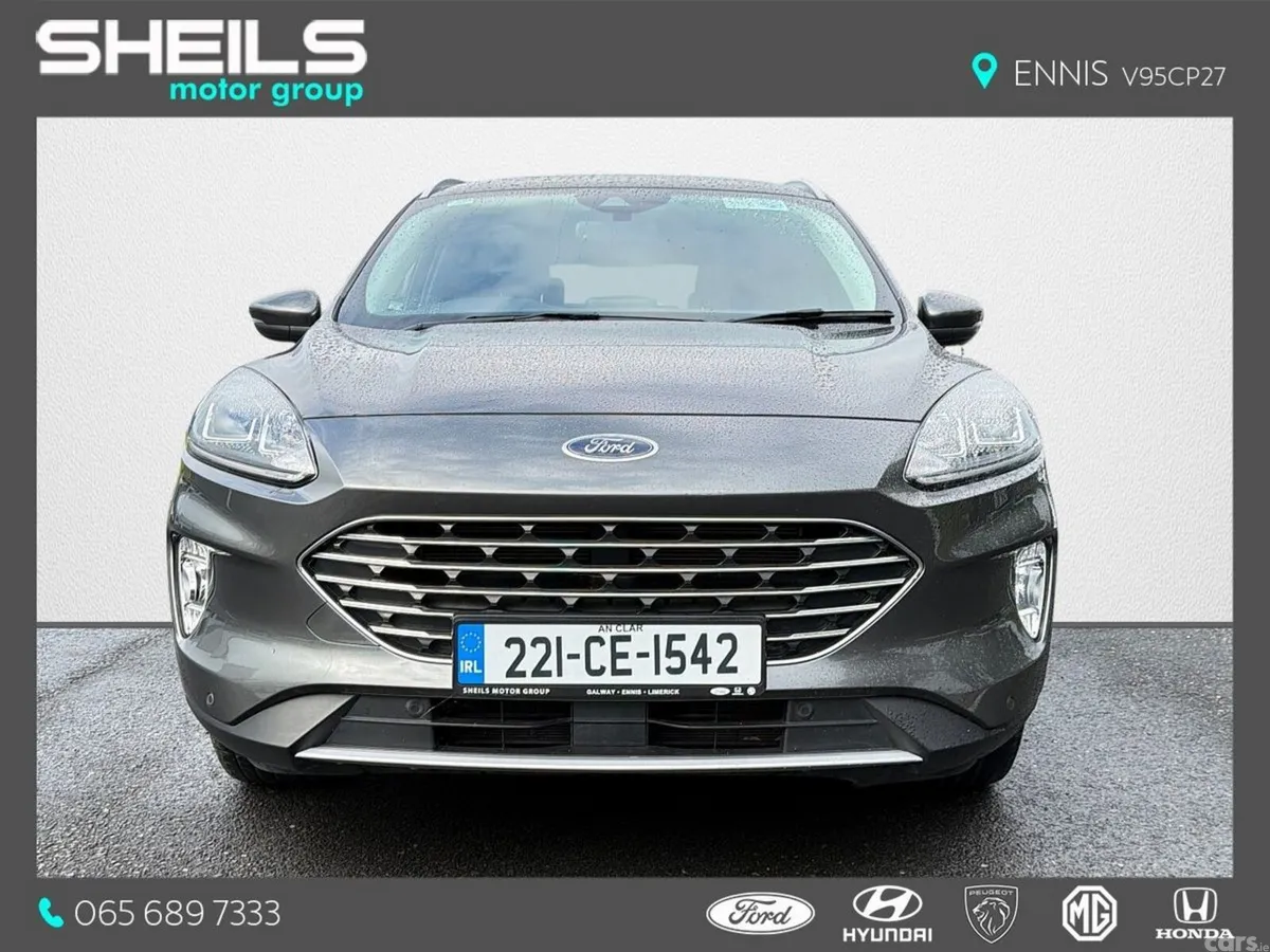 Ford Kuga SUV, Petrol Hybrid, 2022, Grey