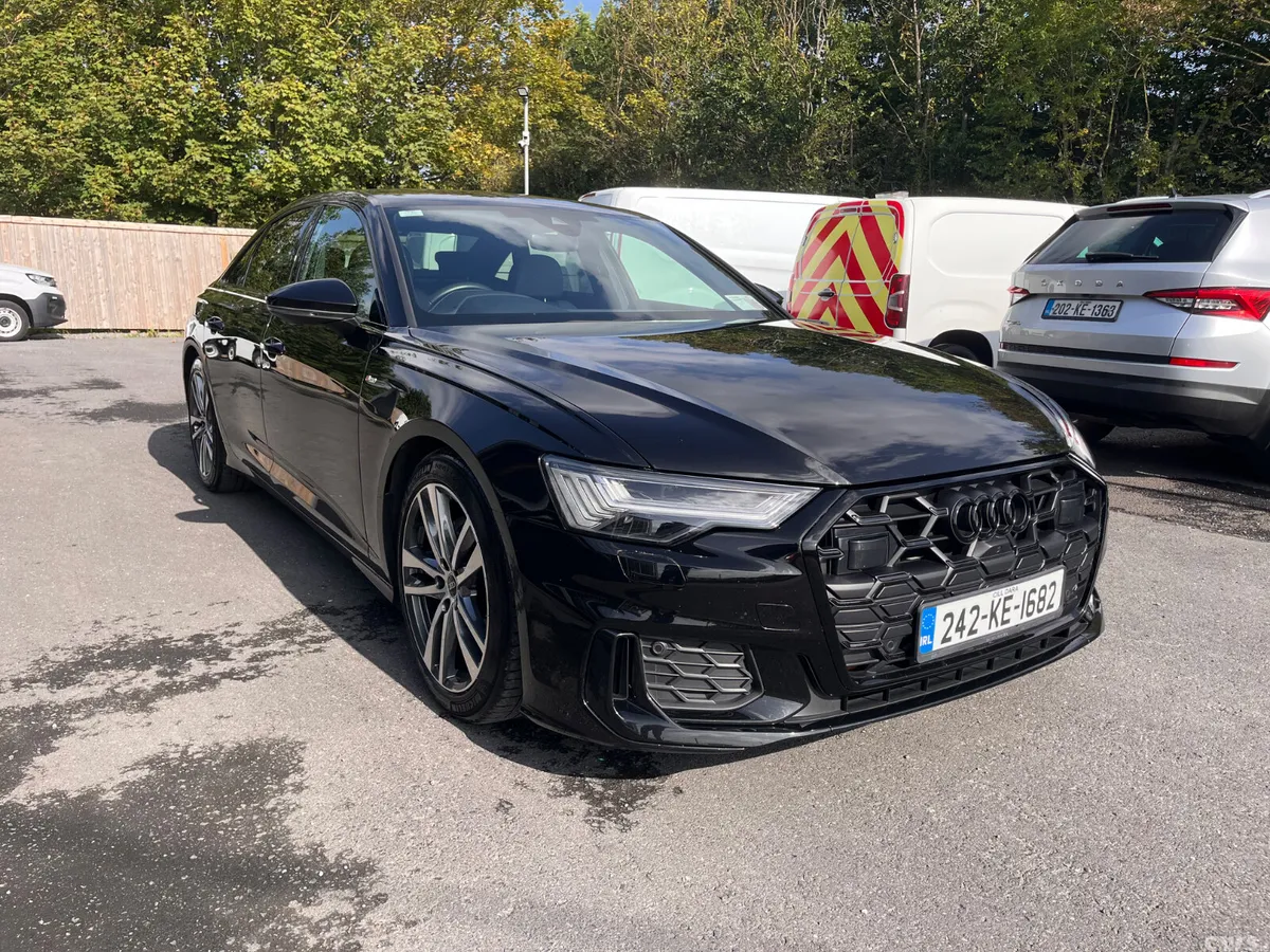 Audi A6 Saloon, Diesel Hybrid, 2024, Black