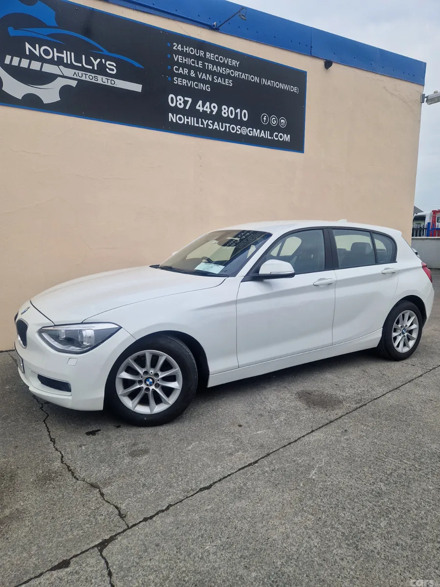 BMW 1-Series Hatchback, Petrol, 2015, White