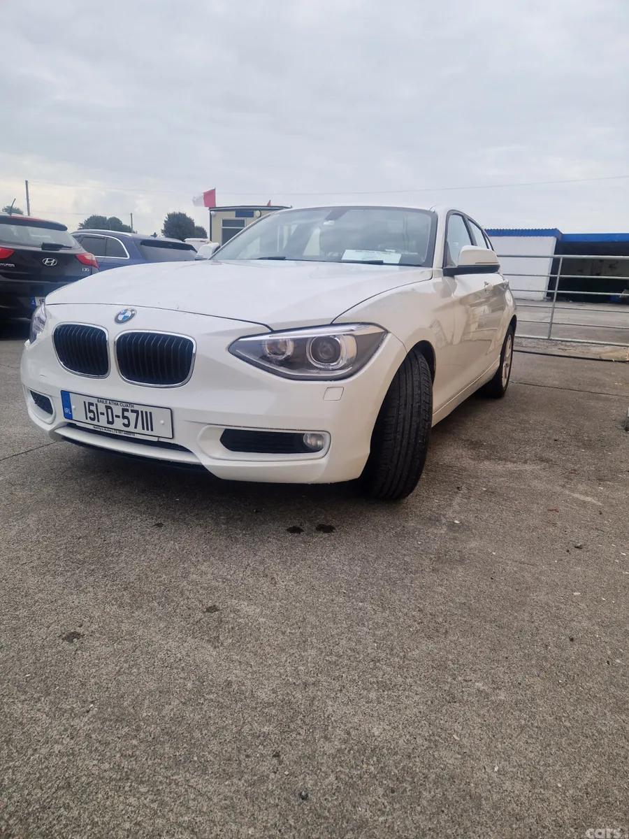 BMW 1-Series Hatchback, Petrol, 2015, White