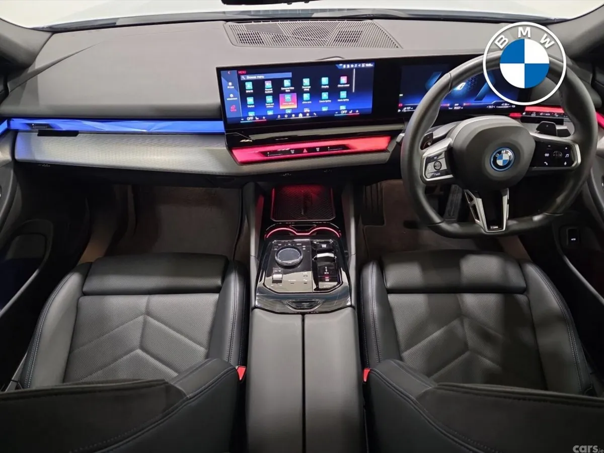 BMW 5-Series Saloon, Petrol Hybrid, 2026, Grey