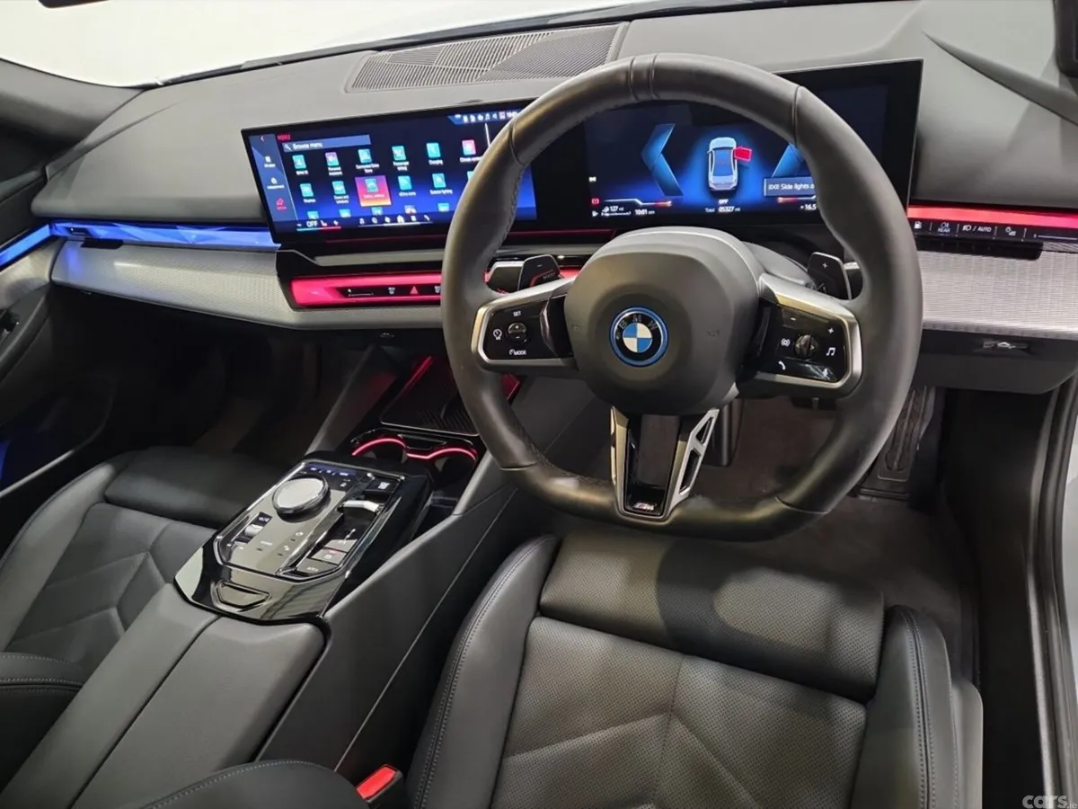 BMW 5-Series Saloon, Petrol Hybrid, 2026, Grey