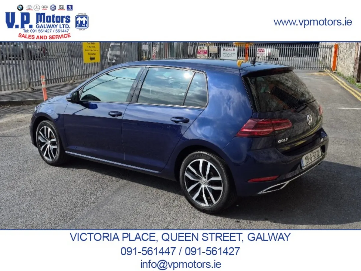 Volkswagen Golf Hatchback, Petrol, 2019, Blue