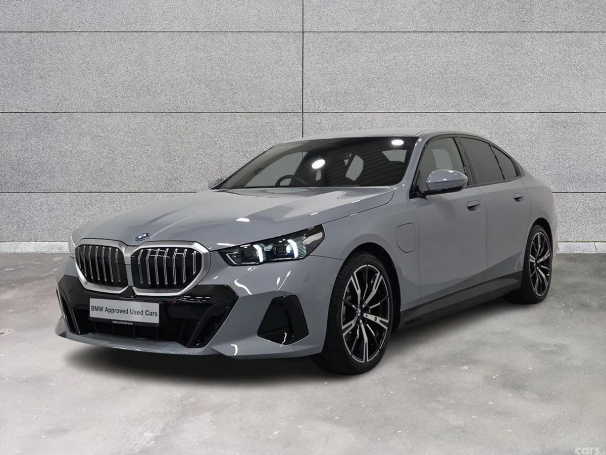 BMW 5-Series Saloon, Petrol Hybrid, 2026, Grey