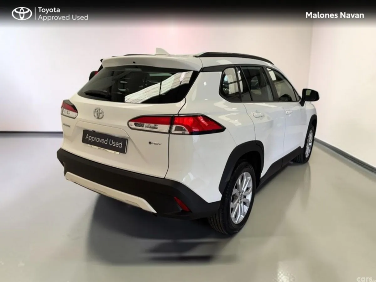 Toyota Corolla Cross SUV, Petrol Hybrid, 2024, White