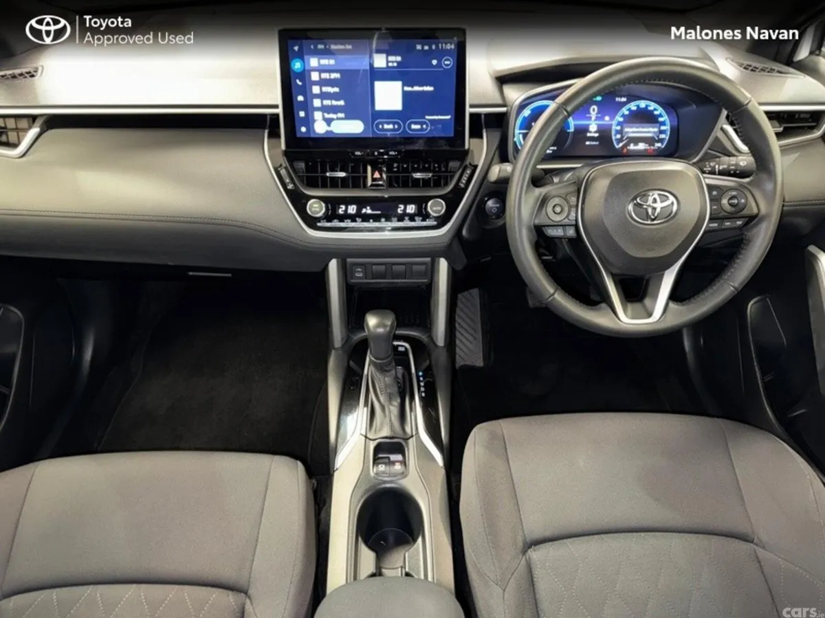 Toyota Corolla Cross SUV, Petrol Hybrid, 2024, White