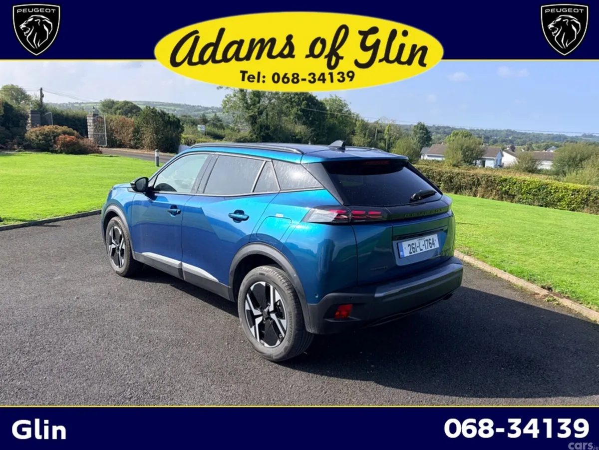 Peugeot 2008 SUV, Petrol Hybrid, 2026, Blue