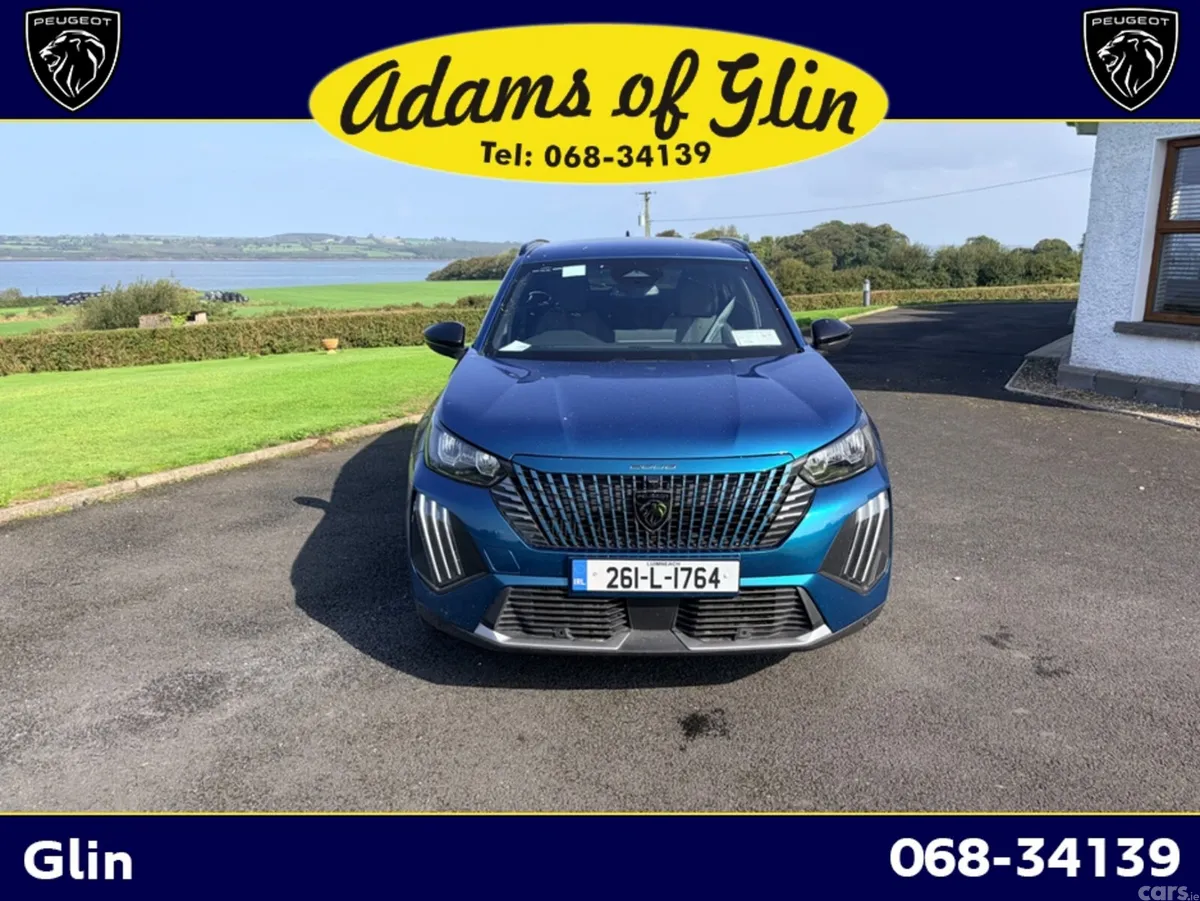 Peugeot 2008 SUV, Petrol Hybrid, 2026, Blue
