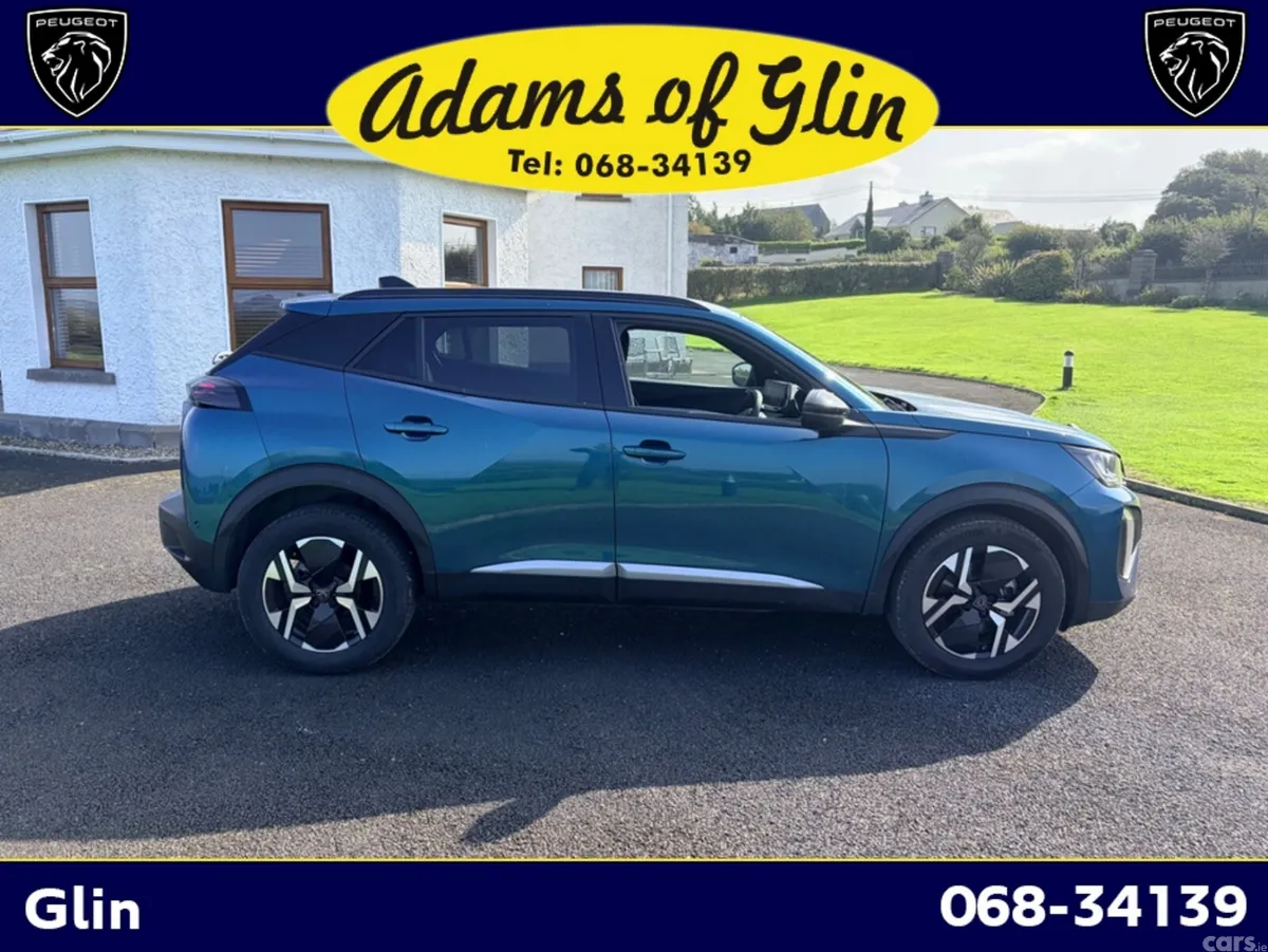 Peugeot 2008 SUV, Petrol Hybrid, 2026, Blue