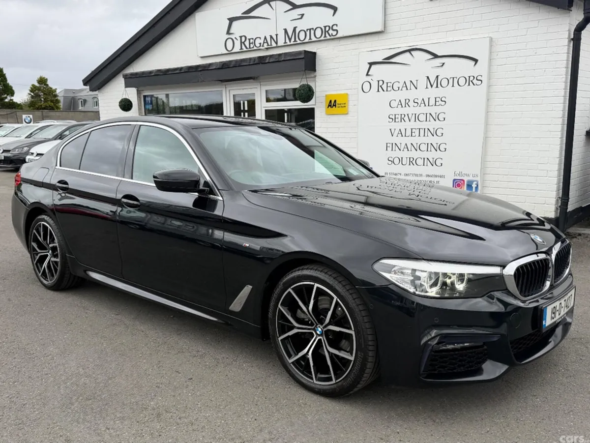 BMW 5-Series Saloon, Diesel, 2019, Black