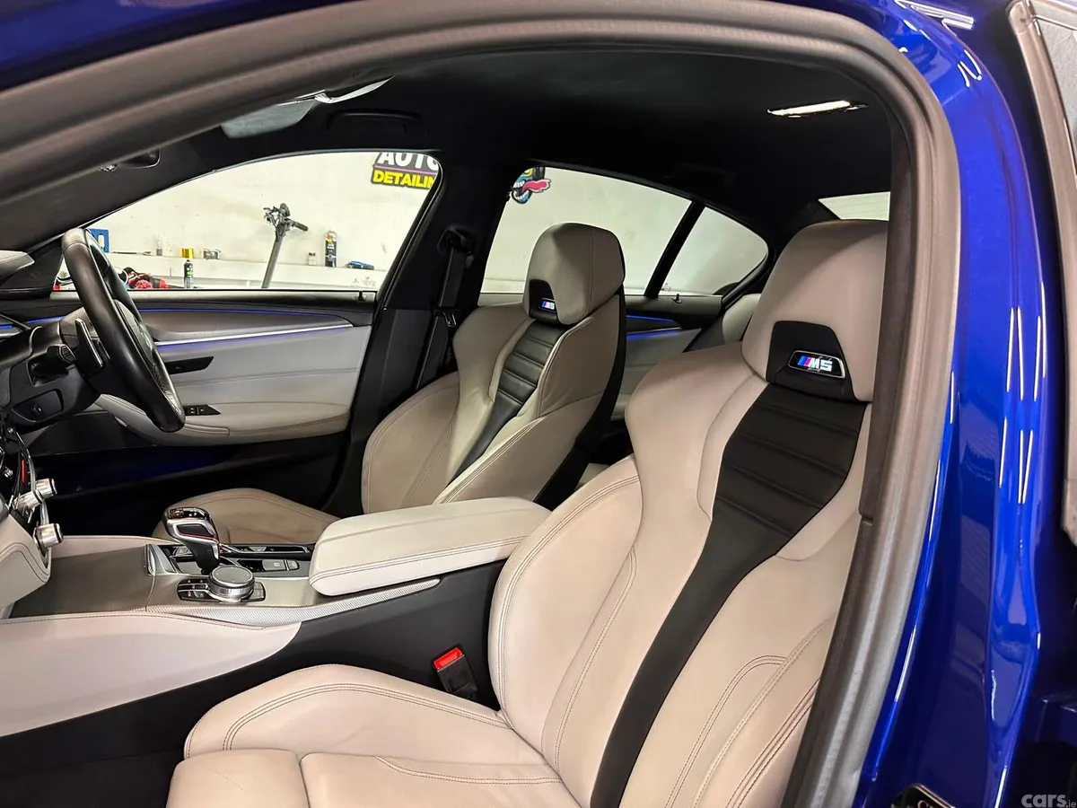 BMW M5 Saloon, Petrol, 2019, Blue