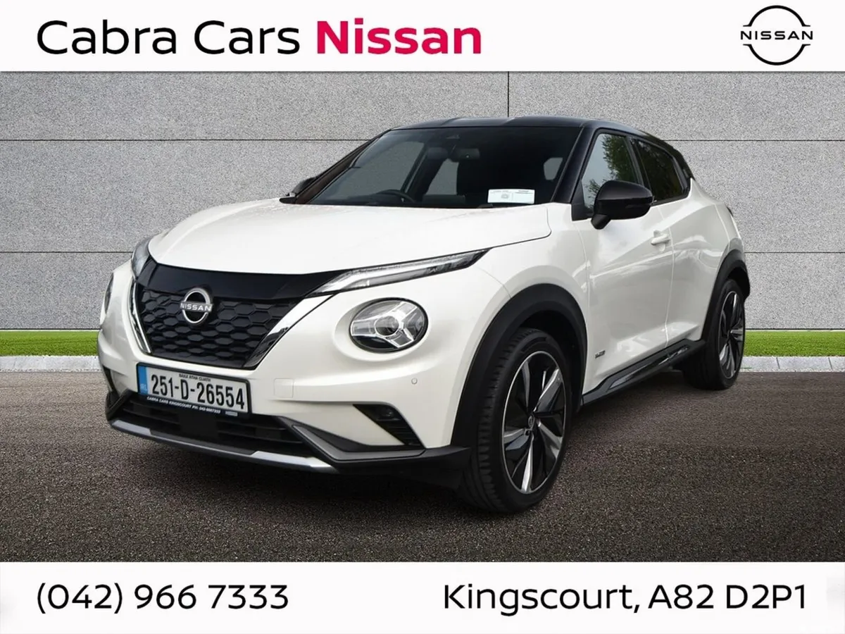 Nissan Juke SUV, Petrol Hybrid, 2025, White